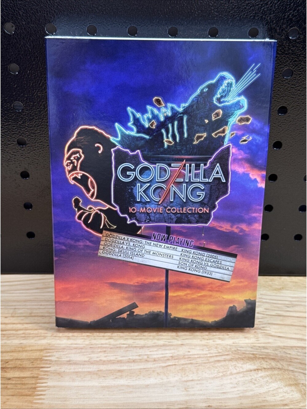 Godzilla/Kong 10 - Movie Collection - DVD New Factory Sealed w/ Slip Cover
